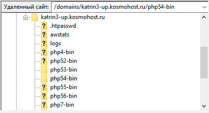 Путь до файла php.ini на хостинге